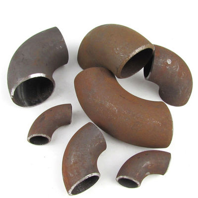 qualità  Oil Gas Water Industria Stainless Steel Carbon Steel Butt Welded To Pipe Fitting 90 Degree Elbow fabbrica