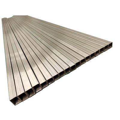 Tubo Titanio Quadrato Industria Senza Saldatura Tubo Titanio Sb 338 GR 2