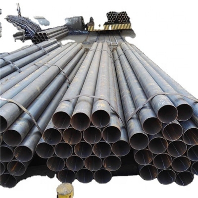 High Quality 40 Inch Gas Schedule ERW Welded 6 Carbon Black Steel Pipe Transmission